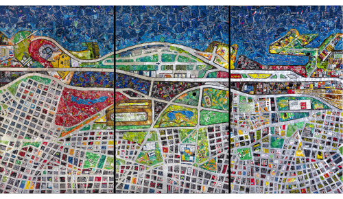 Mapa de Latas - Palermo y el río
