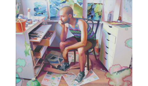 El duelo. Óleo s/tela. 90x130. 2013